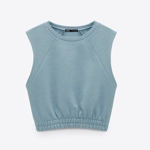 Zara plush waistcoat